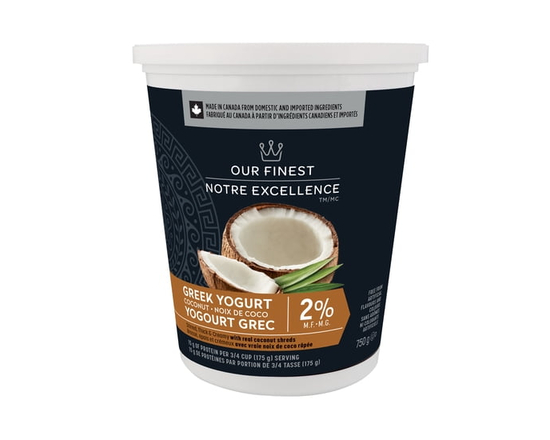 Our Finest Coconut Greek Yogurt - 750g