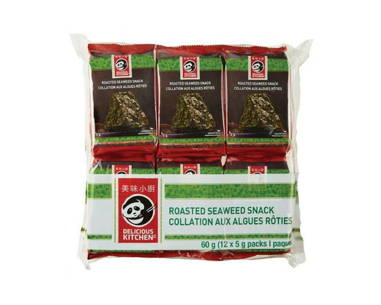 Delicious Kitchen Roasted Seaweed Snacks - 60 g