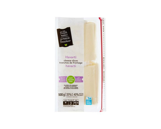 Your Fresh Market Havarti Cheese Slices