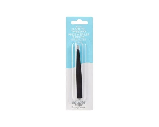 Equate Beauty Deluxe Slant Tip Tweezers