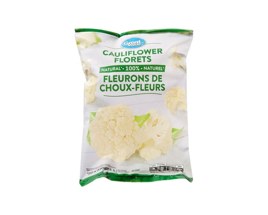 Great Value Frozen Cauliflower Florets - 500 g