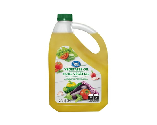 Great Value Vegetable Oil - 2.84 L