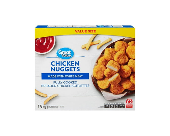 Pépites de poulet Great Value (Format économique)