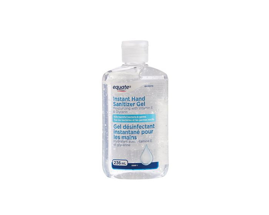 Equate Instant Hand Sanitizer Gel, 236 ml, Adult - 236 ml
