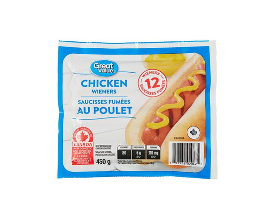 Great Value Chicken Wieners