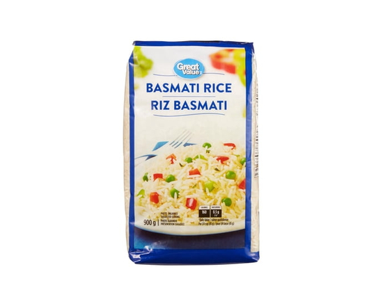 Great Value Basmati Rice - 900 g