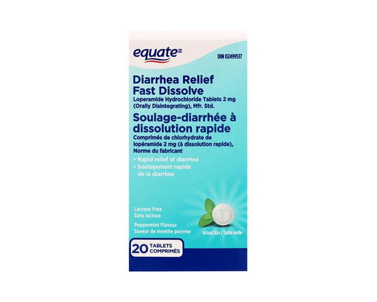 Equate Diarrhea Relief Fast Dissolve