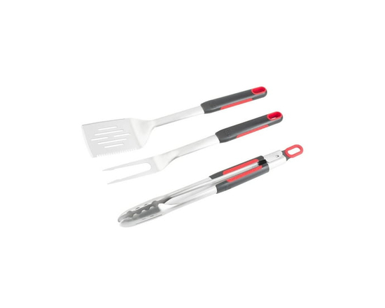 Accessoires de gril pour femme experte, Ensemble d'outils de barbecue en acier inoxydable, 3 pièce