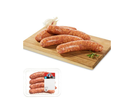 Saucisse de porc au miel et à l’ail Olymel
