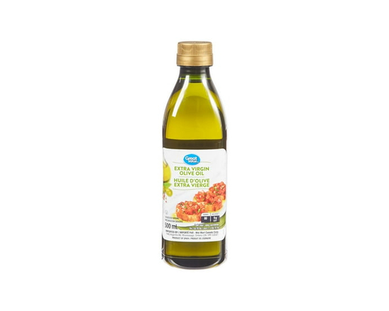 Great Value Extra Virgin Olive Oil 500mL - 500 mL