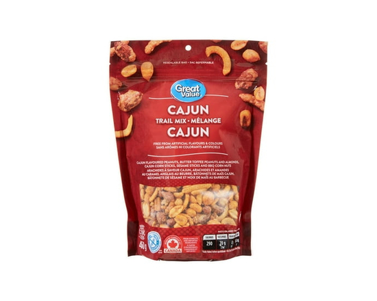 Great Value Cajun Trail Mix, Gluten Free, Kosher, Made In Canada, 450 g - 450 g
