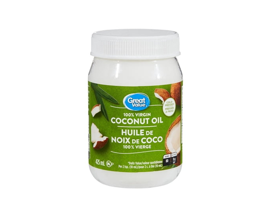 Great Value 100% Virgin Coconut Oil - 425 mL