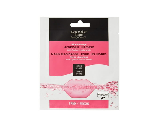 Equate Beauty Aloe & Mango Hydrogel Lip Mask