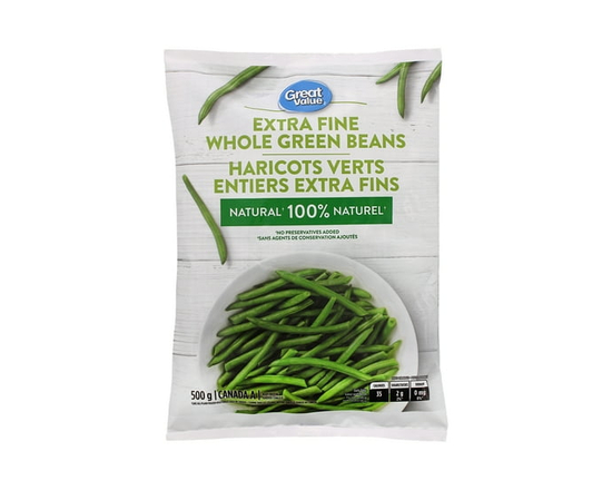 Great Value Extra Fine Whole Green Beans