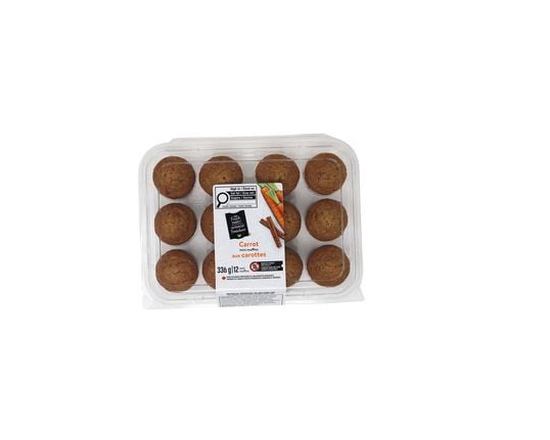Your Fresh Market Carrot Mini Muffins