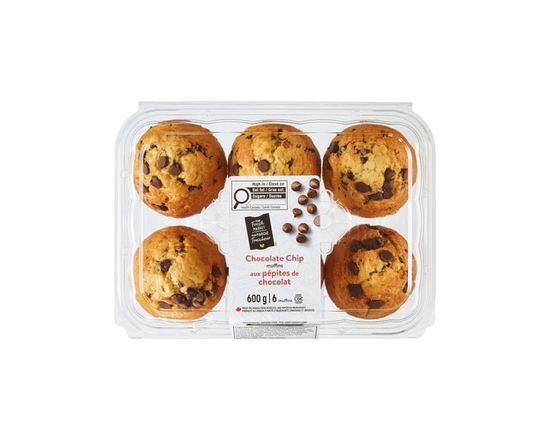Your Fresh Market Chocolate Chip Muffins