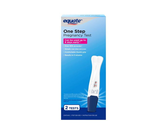 Equate One Step Pregnancy Test, Result Time 3 Minutes