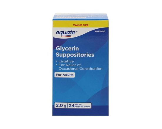 Equate Glycerin Suppositories