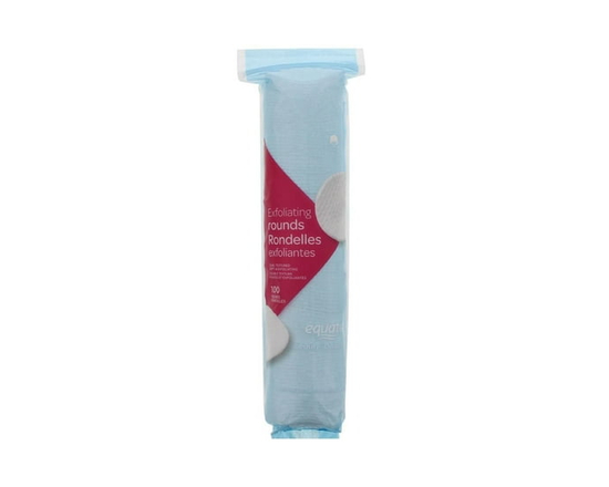Equate Beauty Exfoliating Rounds, 100ct