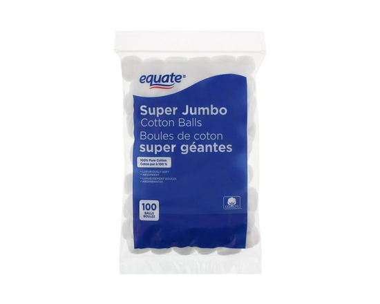 Equate Super Jumbo Cotton Balls