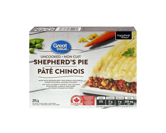 Pâté chinois Great Value - 275 g