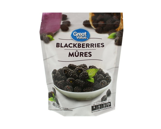 Great Value Frozen Blackberries