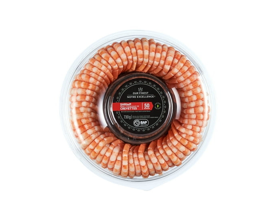 Couronne de crevettes avec sauce Notre excellence - 730 g