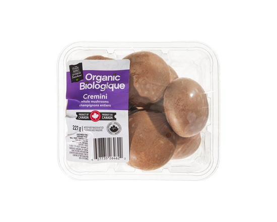 Organic Cremini Whole Mushrooms, Your Fresh Market
