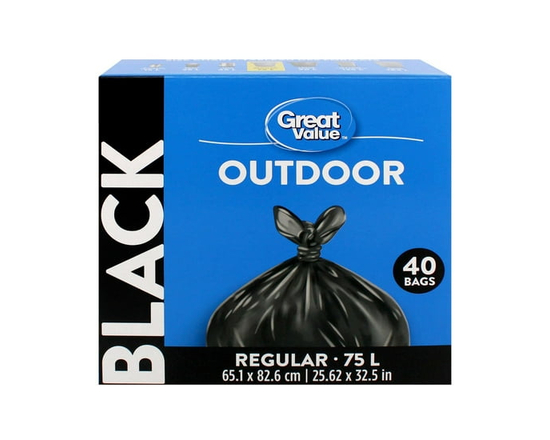 Great Value Regular Outdoor Garbage Bags
