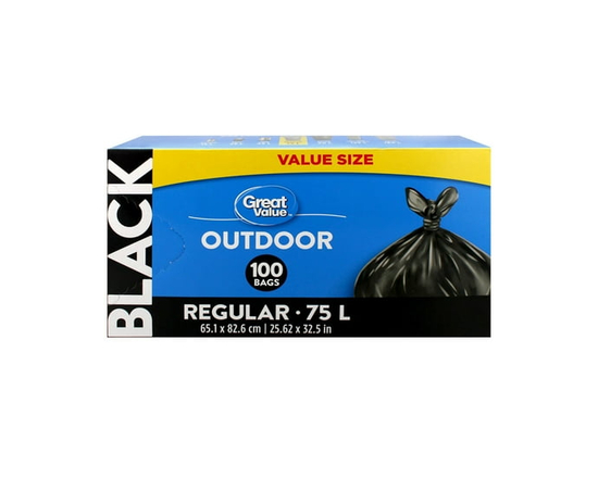 Great Value Regular Outdoor Garbage Bags