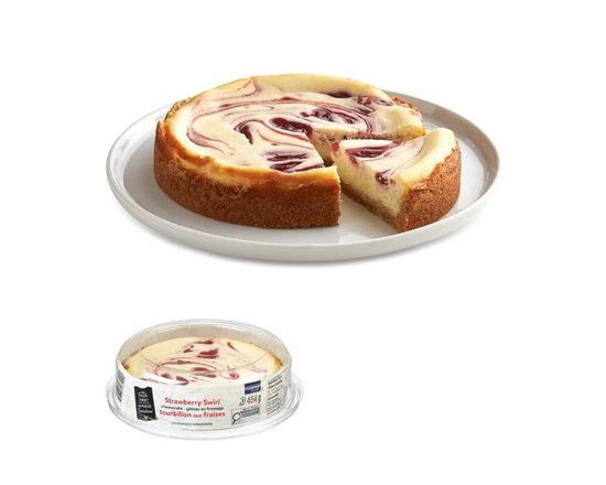Your Fresh Market Strawberry Swirl Cheesecake