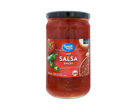 Great Value Hot Salsa - 645 mL