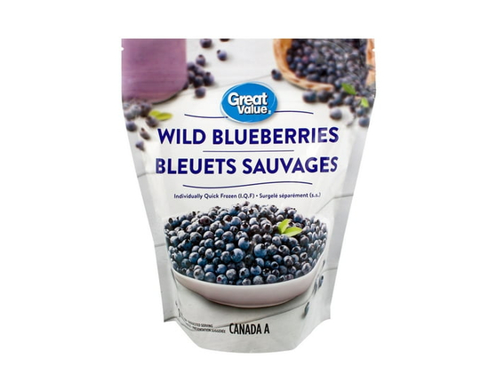 Bleuets sauvages surgelés Great Value