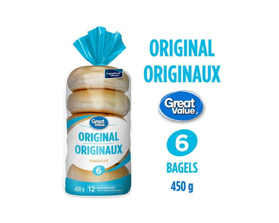 Great Value Original Bagels