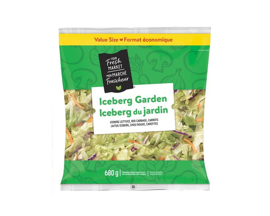 Your Fresh Market Value Size Iceberg Garden Salad Mix