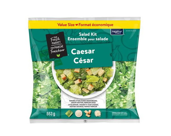 Your Fresh Market Value Size Caesar Salad Kit