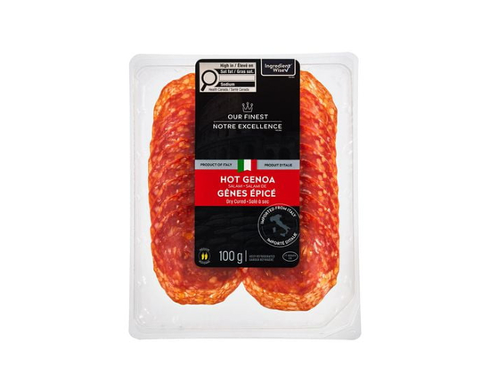 Our Finest Hot Genoa Salami