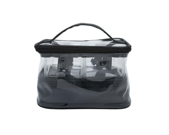 Equate Beauty Cosmetic Bag - Clear Set