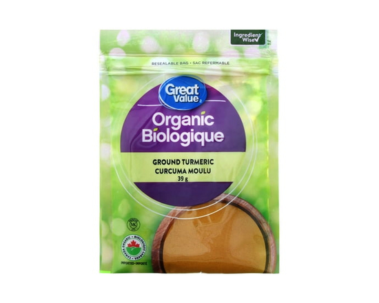 Great Value Organic Ground Turmeric - 39 g