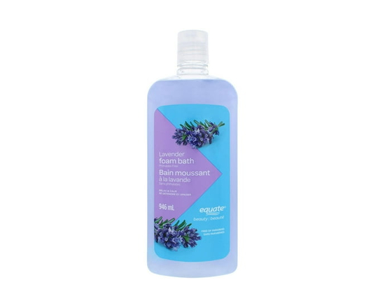 Equate Lavender Foam Bath - 946 mL