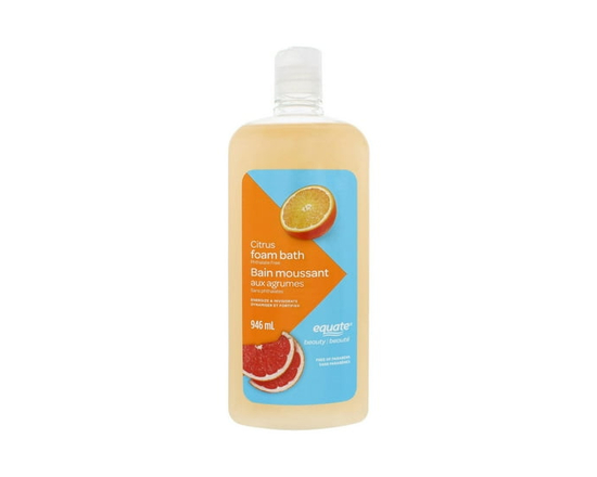 Equate Citrus Foam Bath
