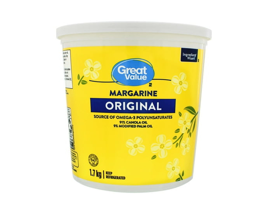 Great Value Original Margarine - 1.7 kg