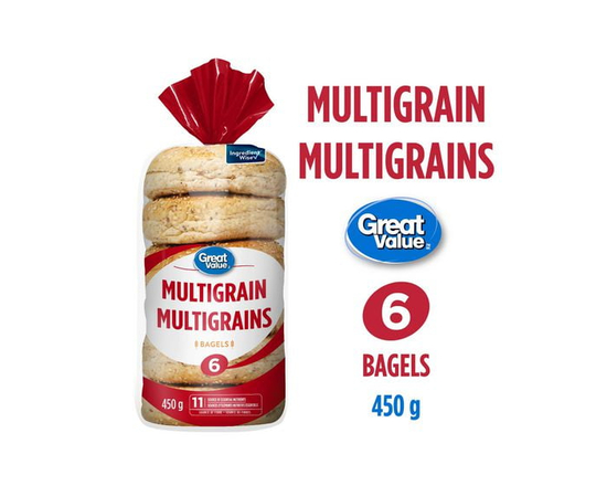Great Value Multigrain Bagels