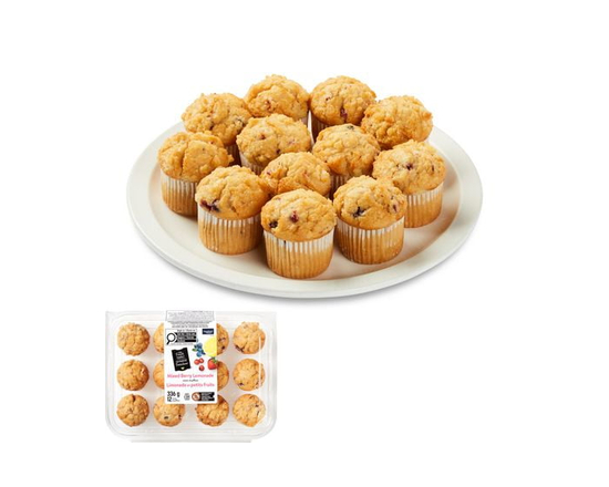 Your Fresh Market Mixed Berry Lemonade Mini Muffins