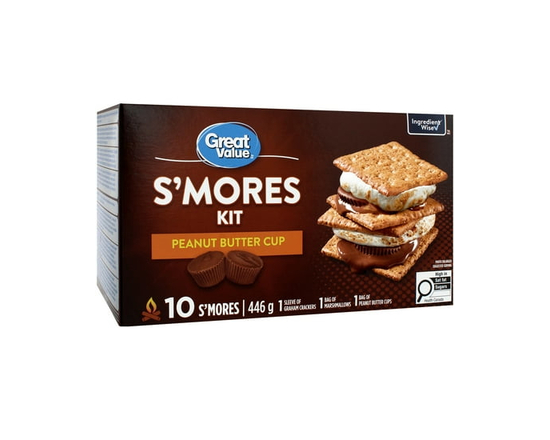 Ensemble pour s’mores coupes de beurre d’arachide Great Value - 446