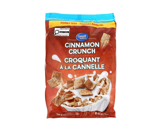 Great Value Cinnamon Crunch Cereal - 794 g