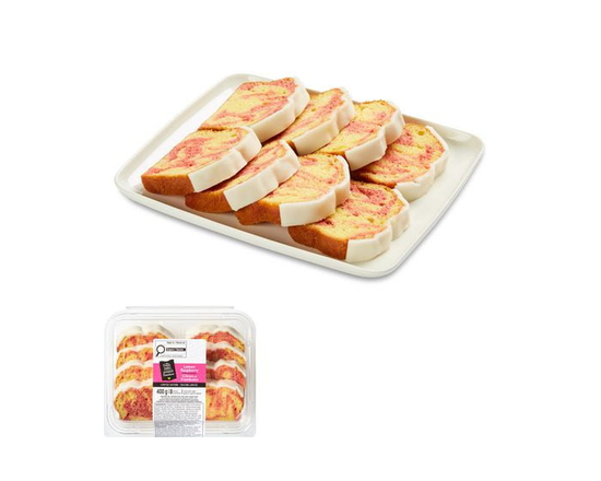Your Fresh Market Lemon Raspberry Iced Loaf Cake