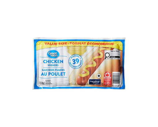 Great Value Chicken Wieners (Value Size)