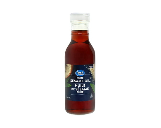 Great Value Huile de Sésame Pure - 354 ml