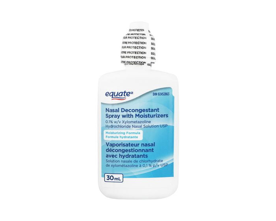 Nasal Decongestant Spray with Moisturizers
